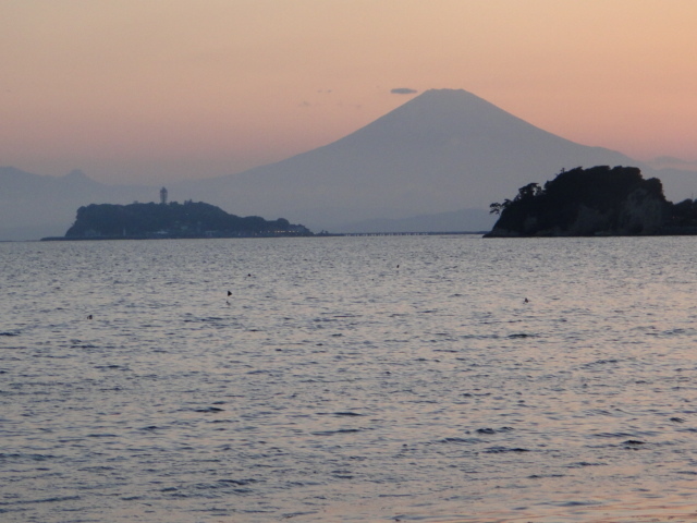 小坪からの夕景